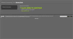 Desktop Screenshot of distance-learning.com