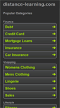 Mobile Screenshot of distance-learning.com